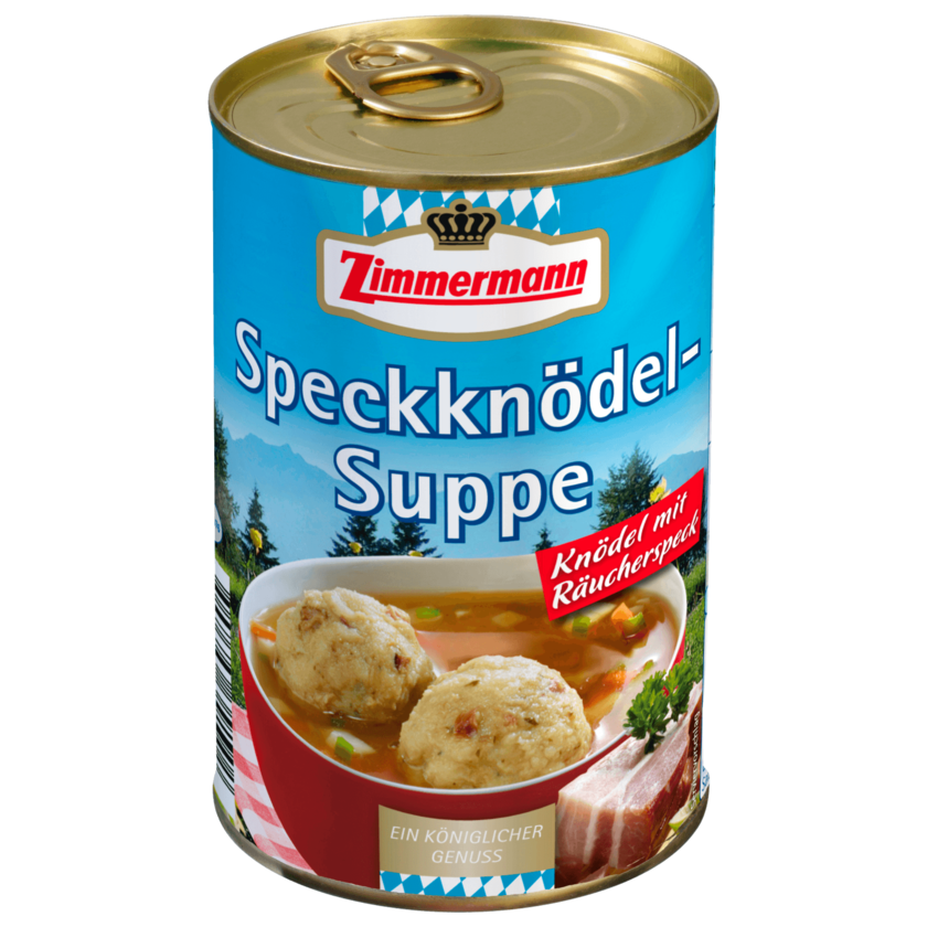 Zimmermann Speckknödel-Suppe 400ml